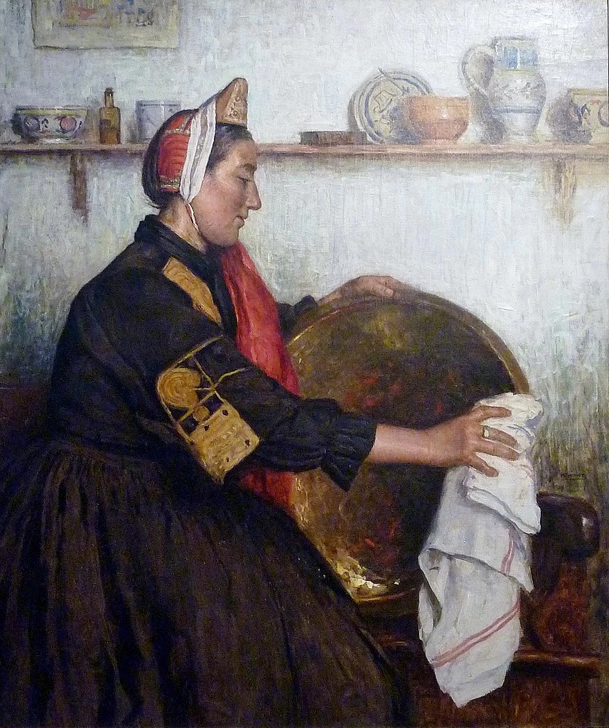Bigoudène al lavoro